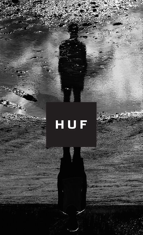 huf iphone wallpaper,black,water,black and white,text,monochrome photography