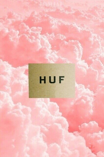 huf iphone wallpaper,pink,text,sky,font,cloud