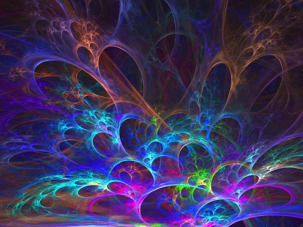 fonds d'écran trippy cool,art fractal,bleu,lumière,bleu électrique,violet