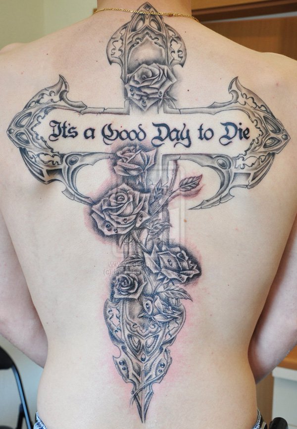 wallpaper tato keren,tattoo,shoulder,cross,religious item,arm