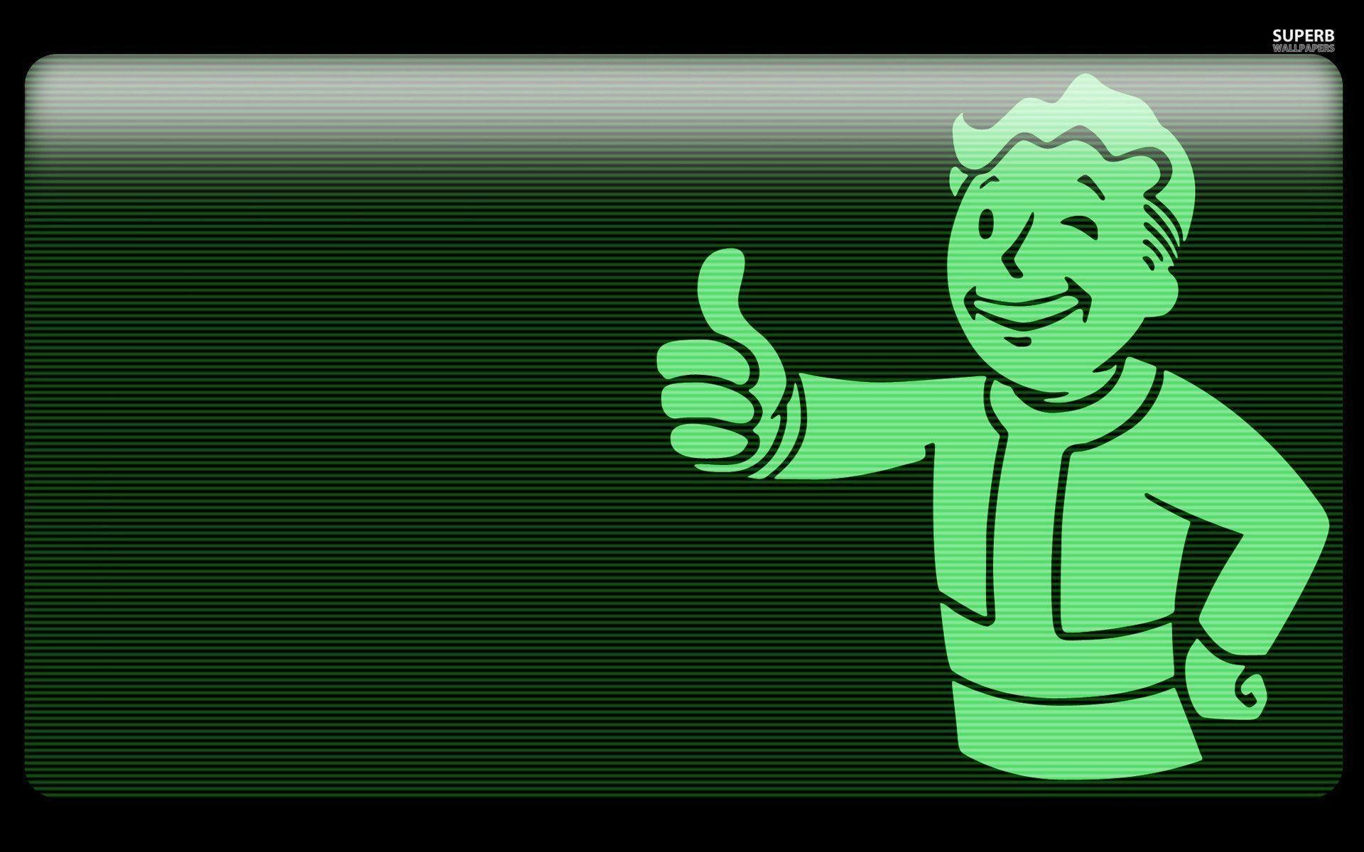 pip boy wallpaper,green,cartoon,text,finger,animation