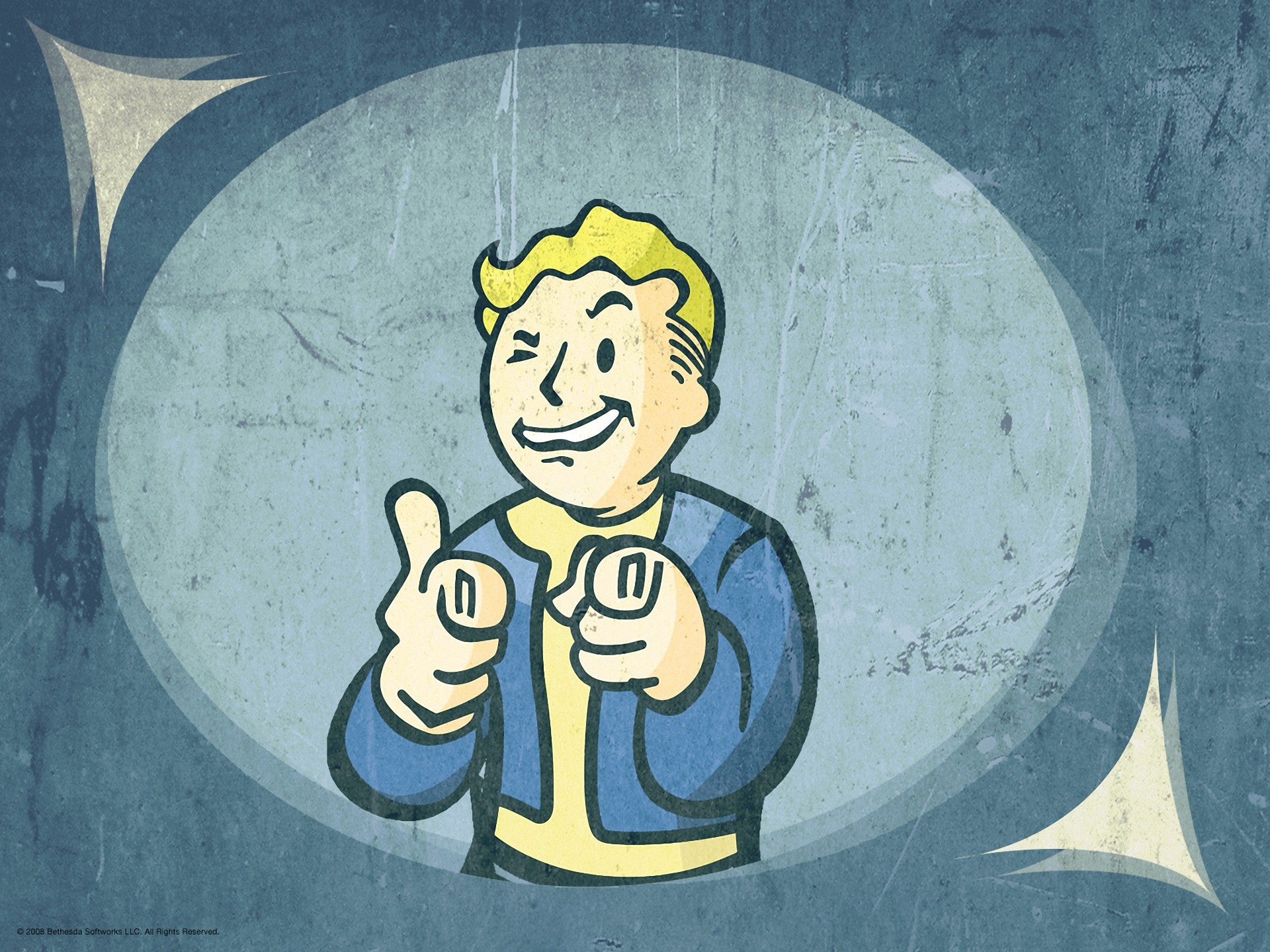 fallout vault boy wallpaper,karikatur,animierter cartoon,illustration,kunst,animation