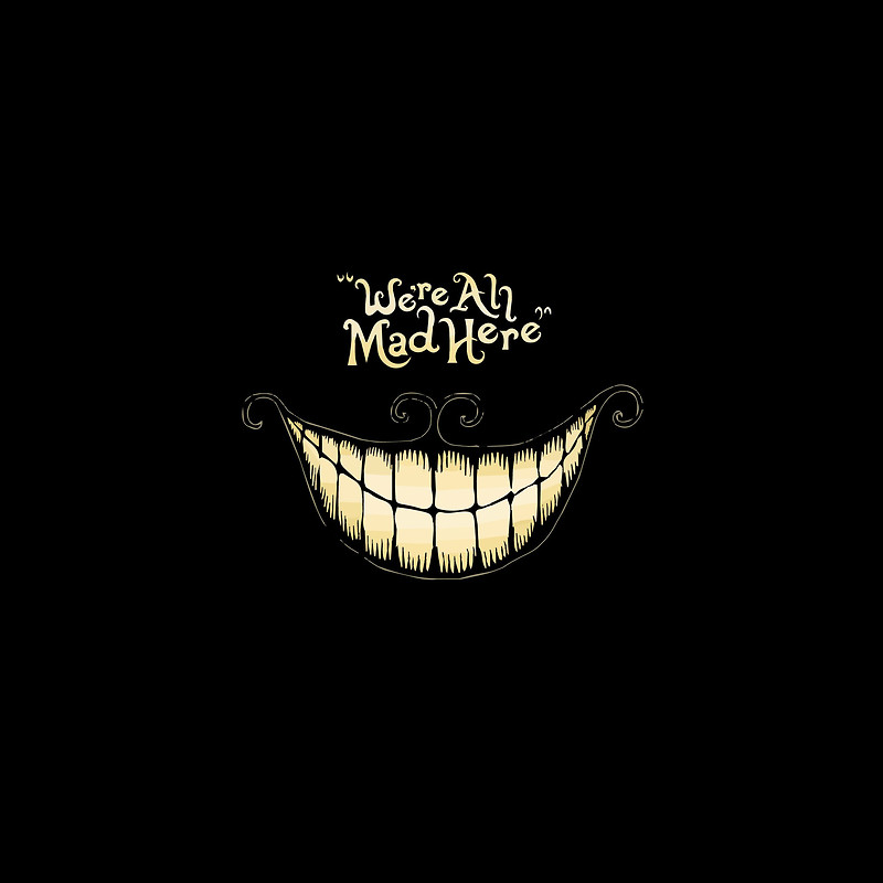 cheshire cat live wallpaper,black,facial expression,text,font,logo