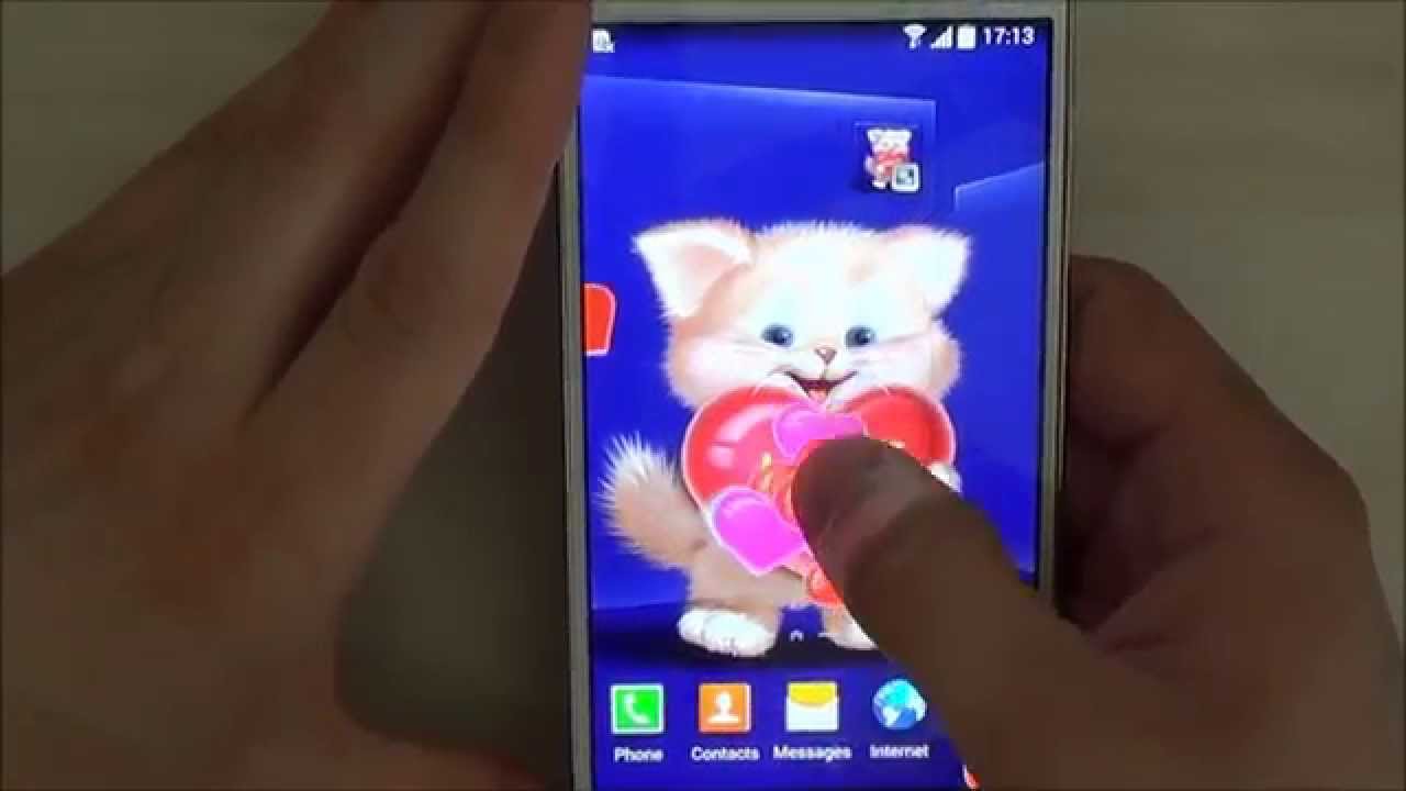 cute cat live wallpaper,mobile phone,gadget,smartphone,communication device,portable communications device