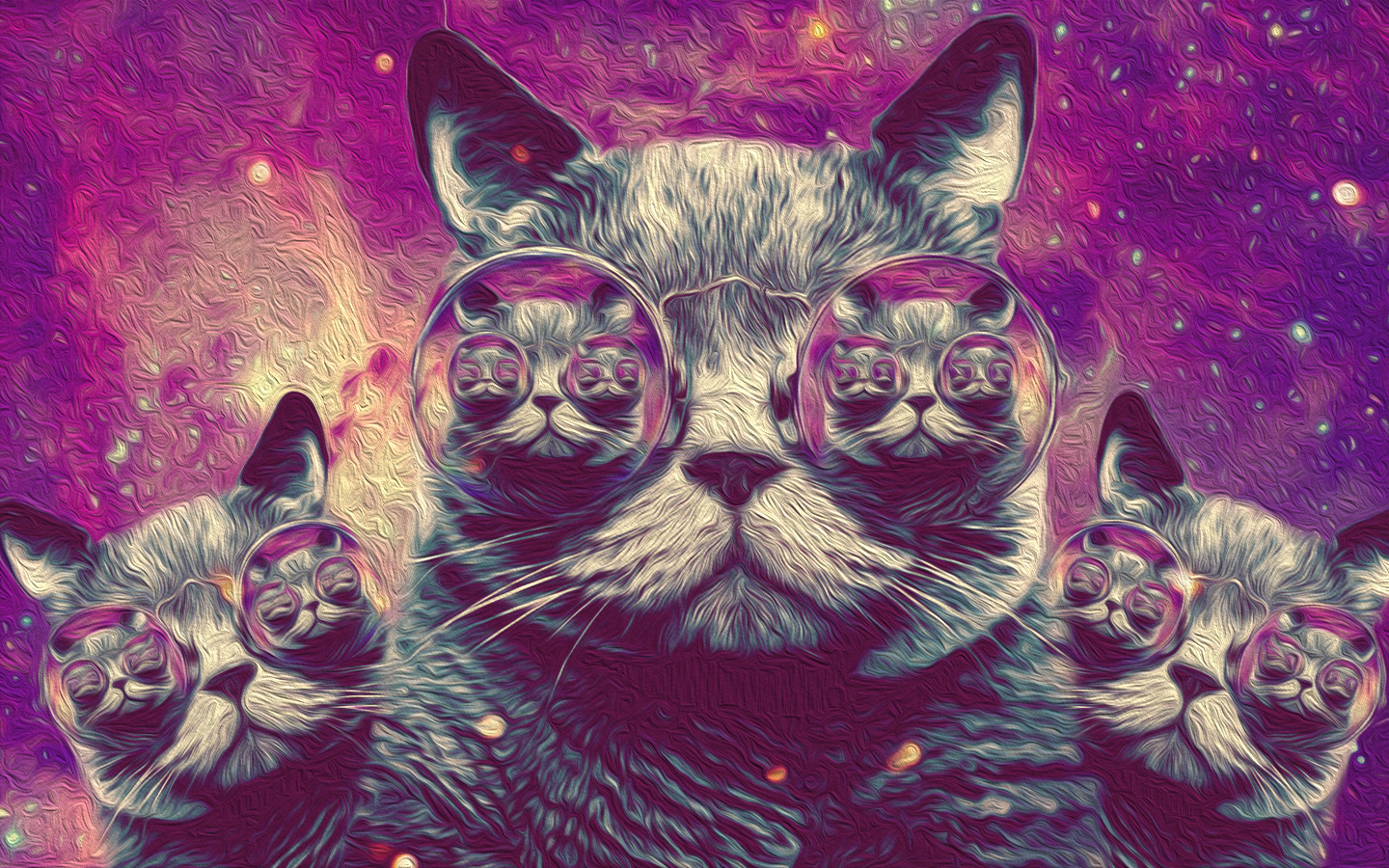 hipster cat wallpaper,gato,felidae,gatos pequeños a medianos,rosado,bigotes