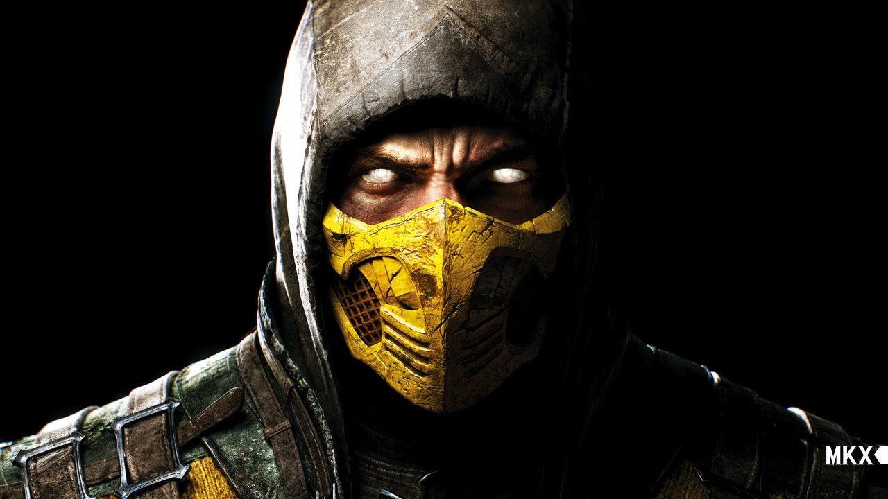 scorpion mortal kombat x wallpaper,games,personal protective equipment,helmet,fictional character,recreation