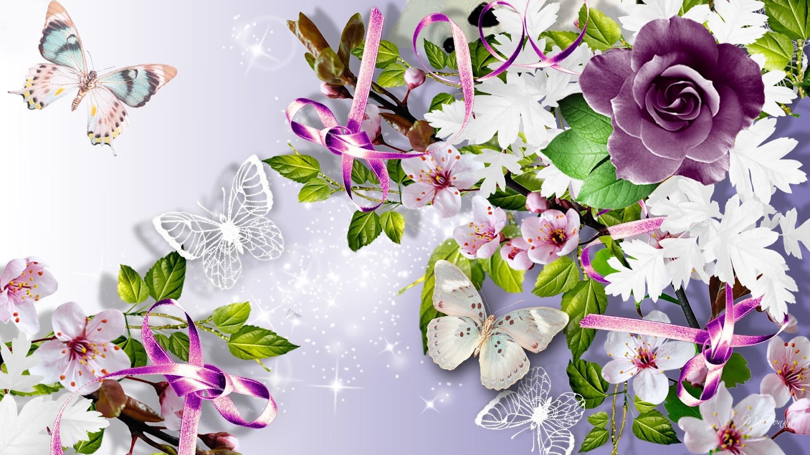 fondos de pantalla de mariposas,flor,lila,púrpura,violeta,ramo de flores