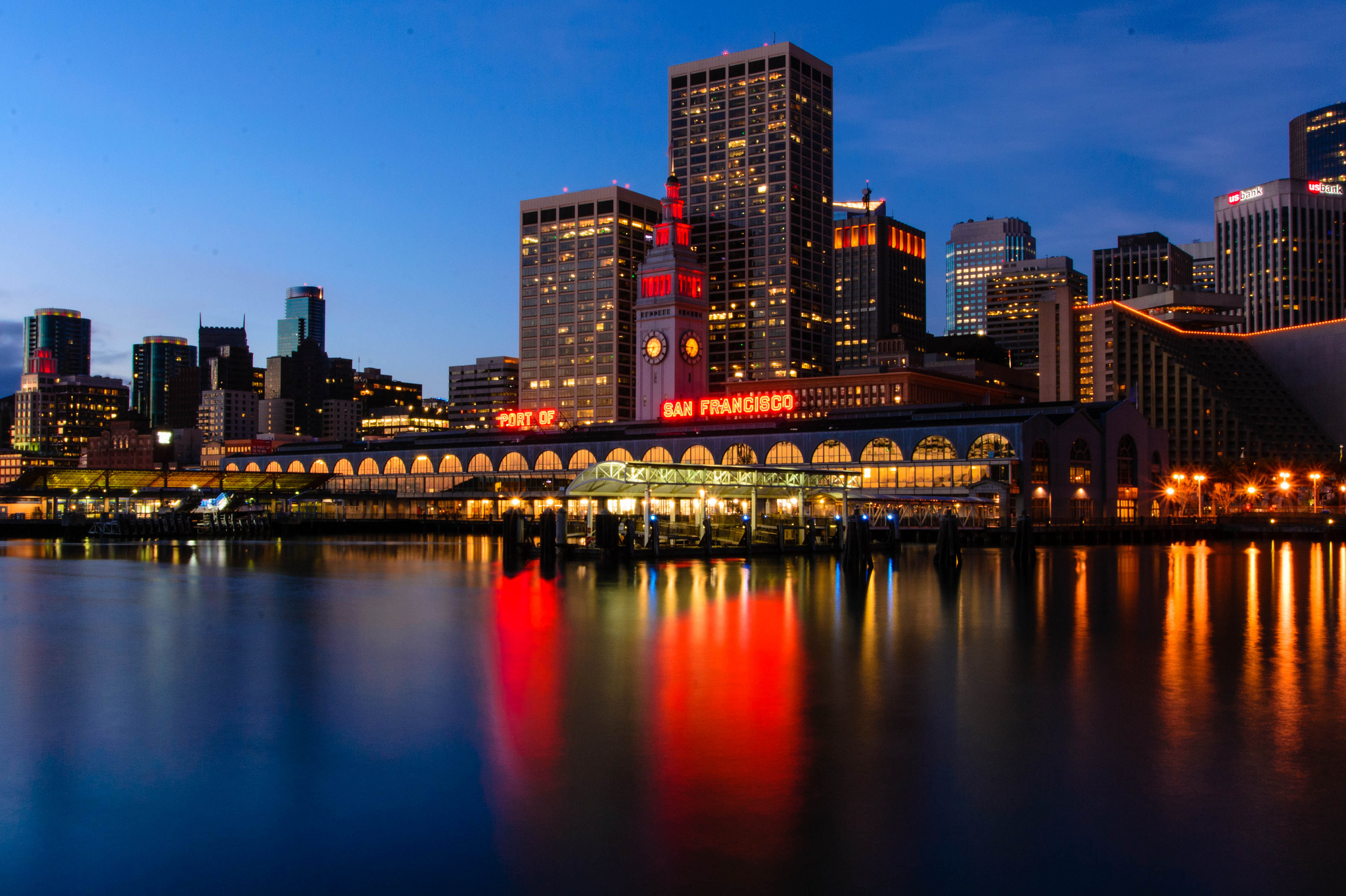 san francisco wallpaper hd,cityscape,city,metropolitan area,skyline,reflection