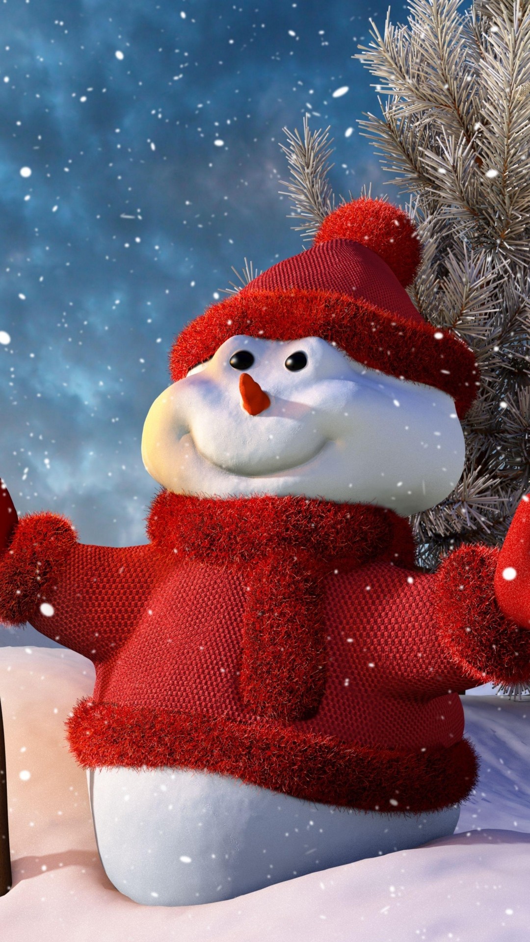 snowman wallpaper hd,snowman,santa claus,snow,winter,christmas