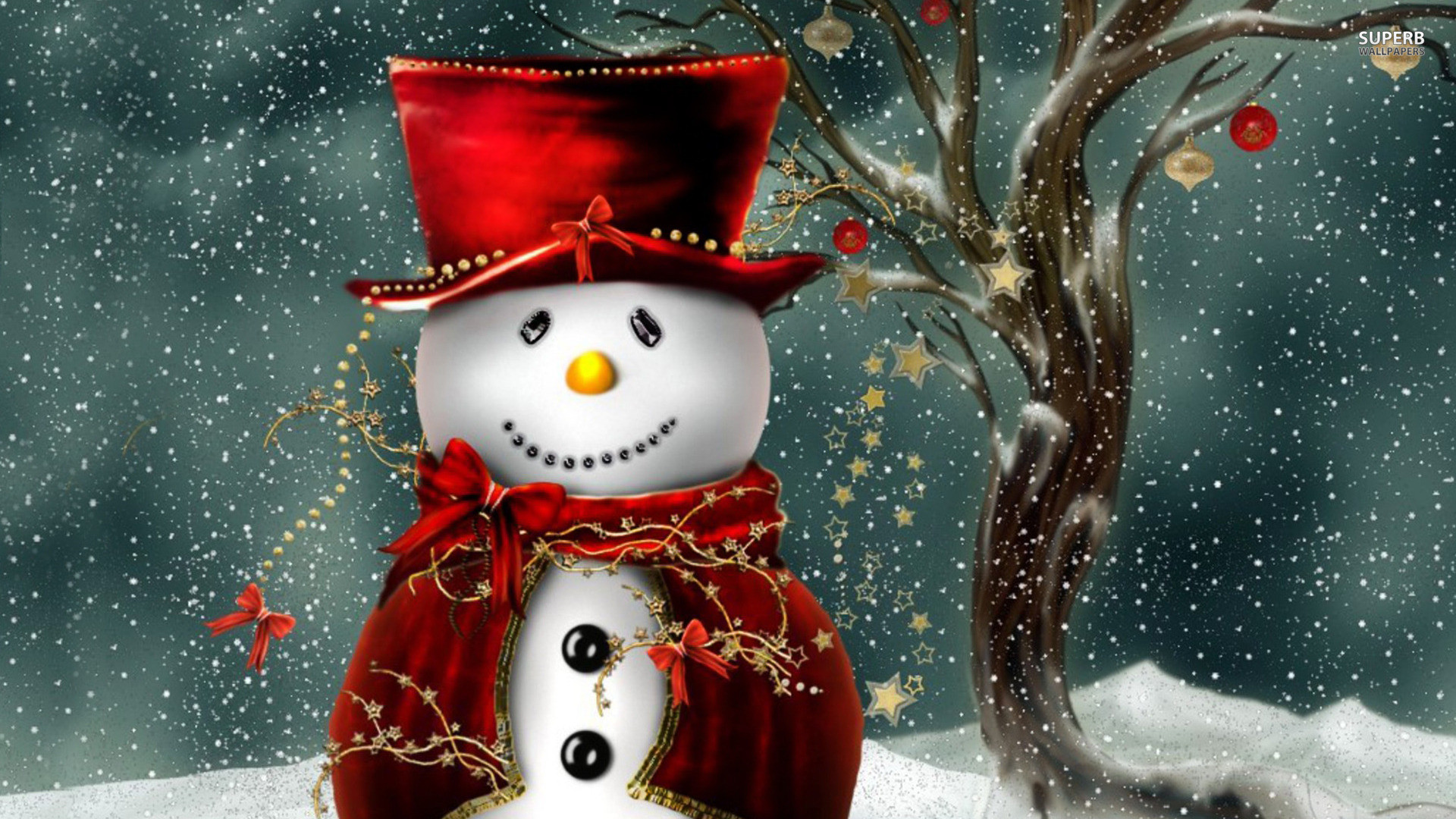 fond d'écran bonhomme de neige hd,bonhomme de neige,hiver,réveillon de noël,neige,noël