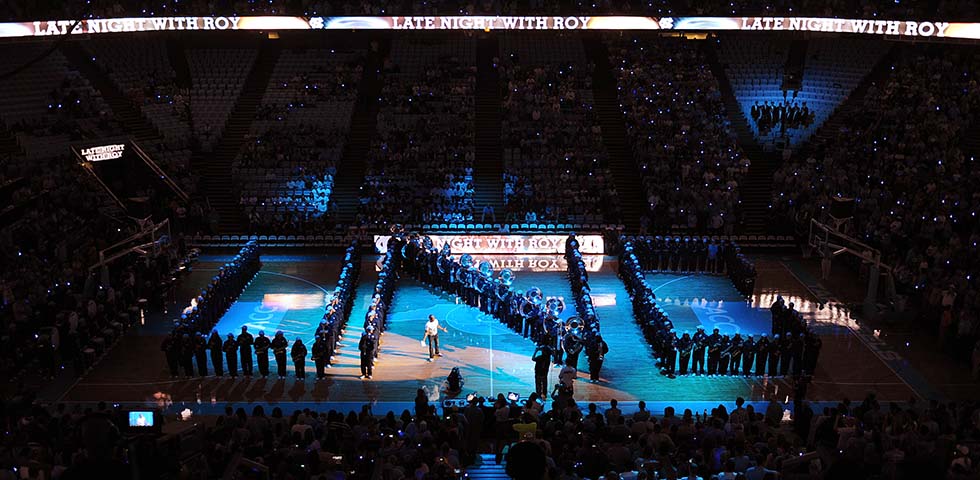 north carolina basketball tapete,bühne,anzeigegerät,feldhaus,performance,auditorium