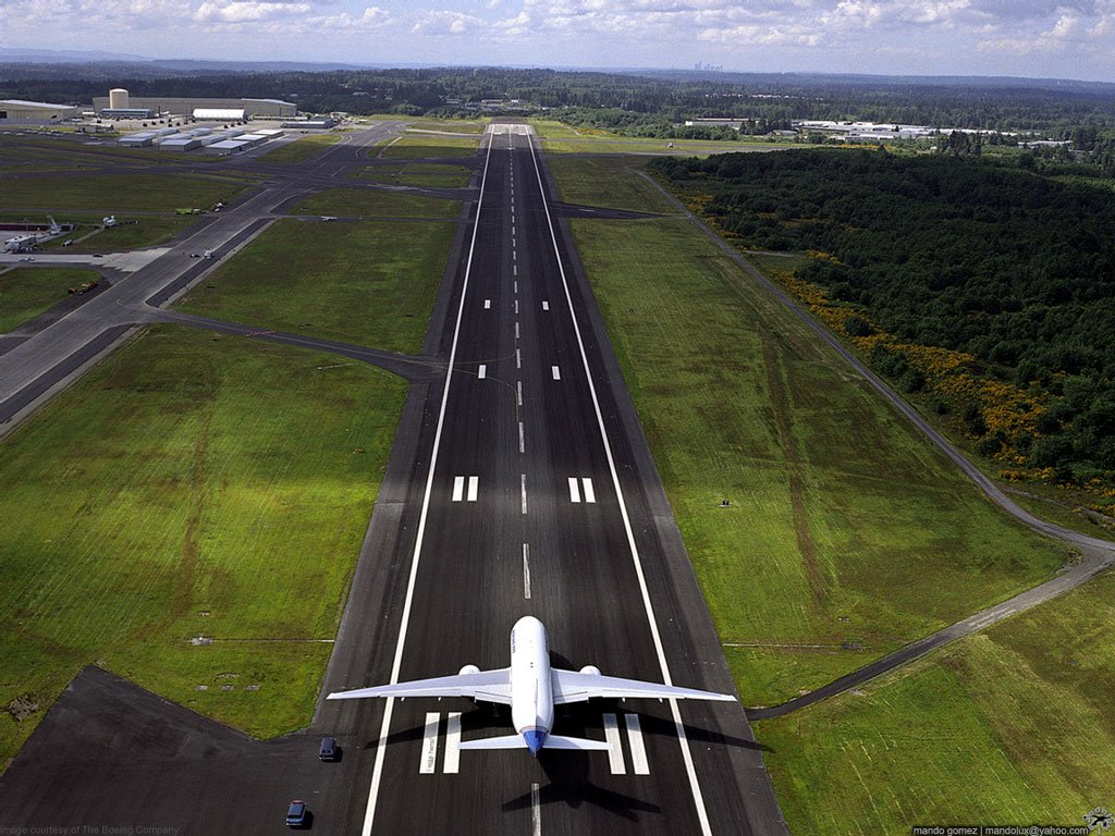 runway wallpaper,runway,airplane,airliner,infrastructure,road