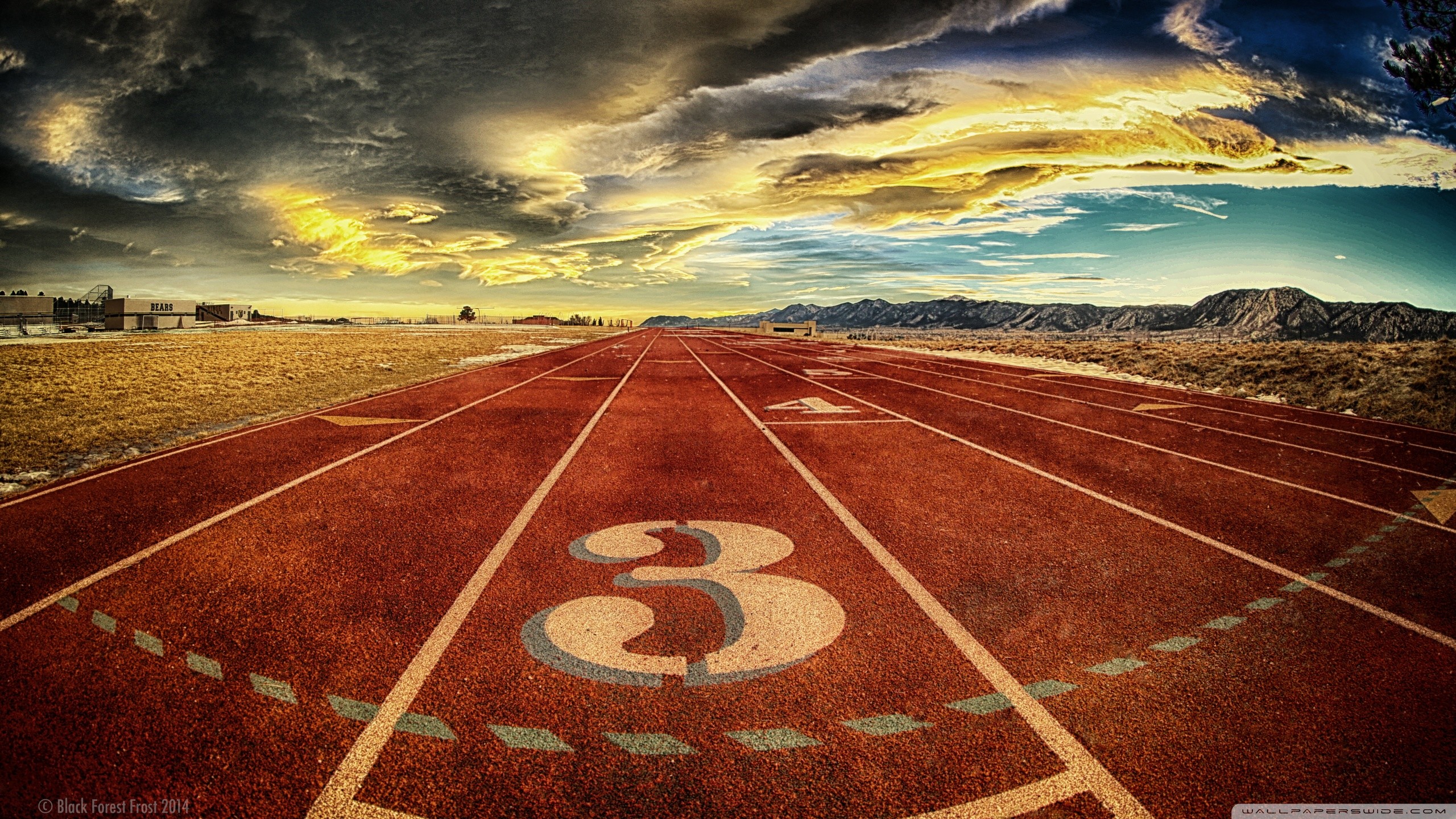 track and field wallpaper,sky,road,cloud,infrastructure,horizon