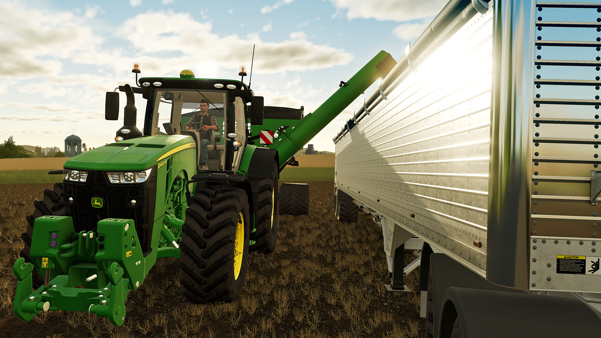 farming simulator wallpaper,land vehicle,tractor,agricultural machinery,vehicle,automotive tire