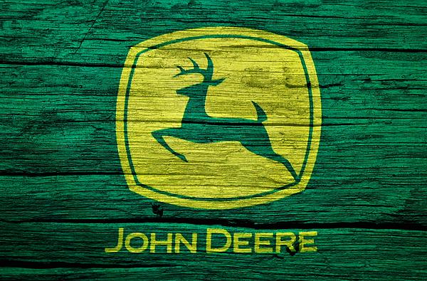 존 디어 로고 바탕 화면,초록,노랑,폰트,제도법,삽화