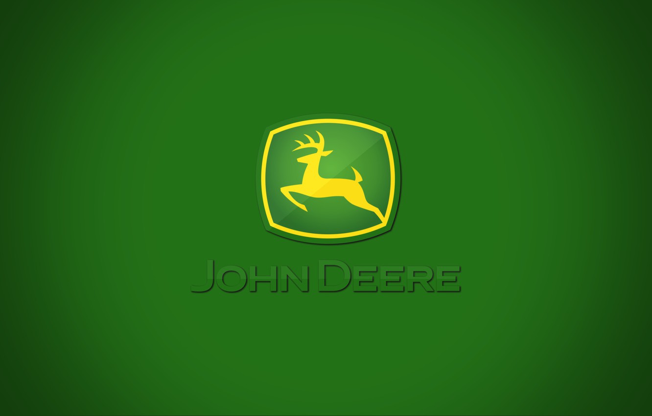 papier peint logo john deere,vert,jaune,police de caractère,graphique,icône