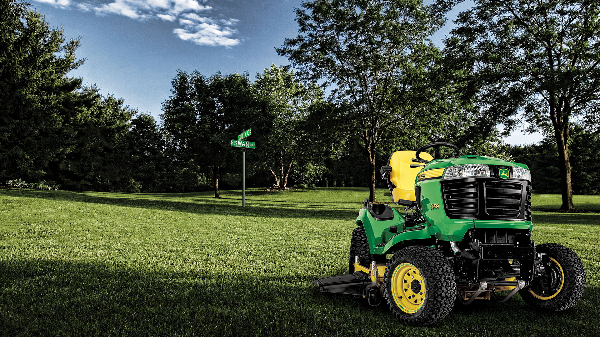 john deere iphone wallpaper,vehicle,green,lawn,grass,field