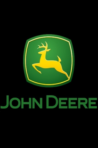 john deere iphone wallpaper,grün,schriftart,gelb,beschilderung,grafik