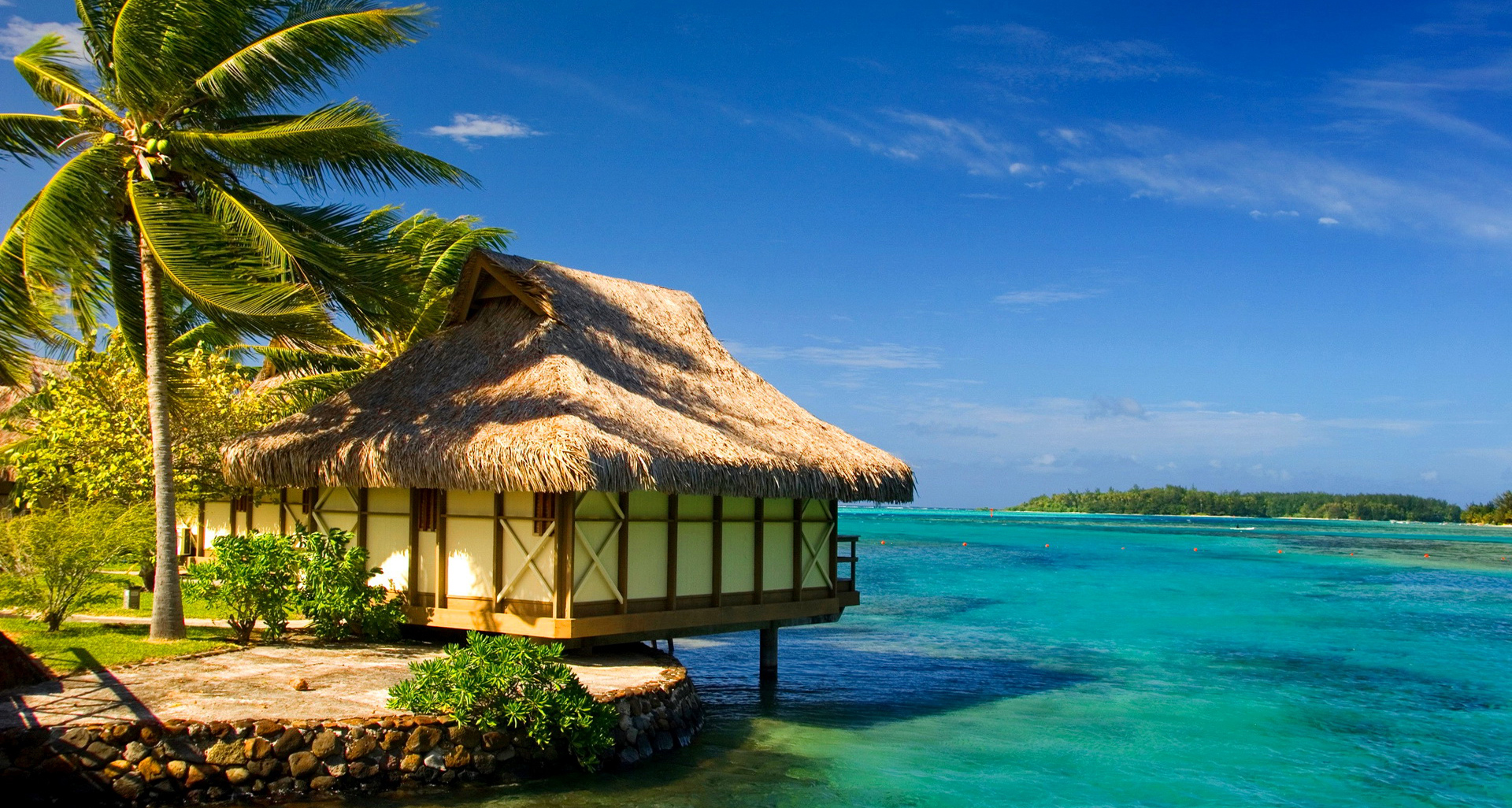 imágenes naturales hd fondos de pantalla de escritorio fondo,recurso,caribe,propiedad,vacaciones,tejado de paja