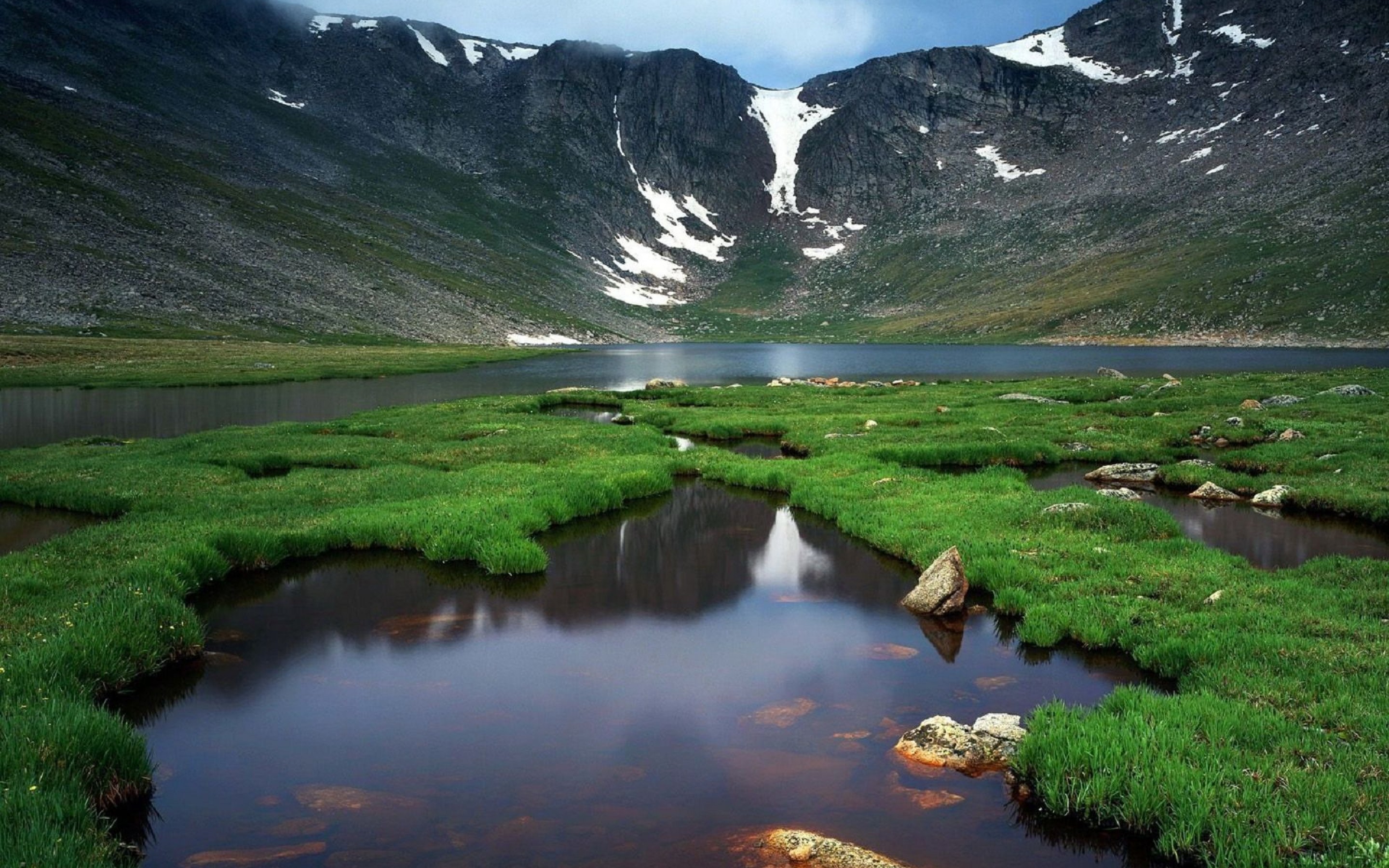 トップフルhdの壁紙,自然の風景,自然,水域,山,反射