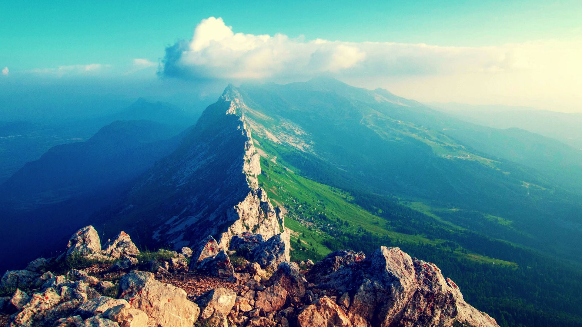 meilleurs fonds d'écran full hd,montagne,ciel,crête,la nature,chaîne de montagnes