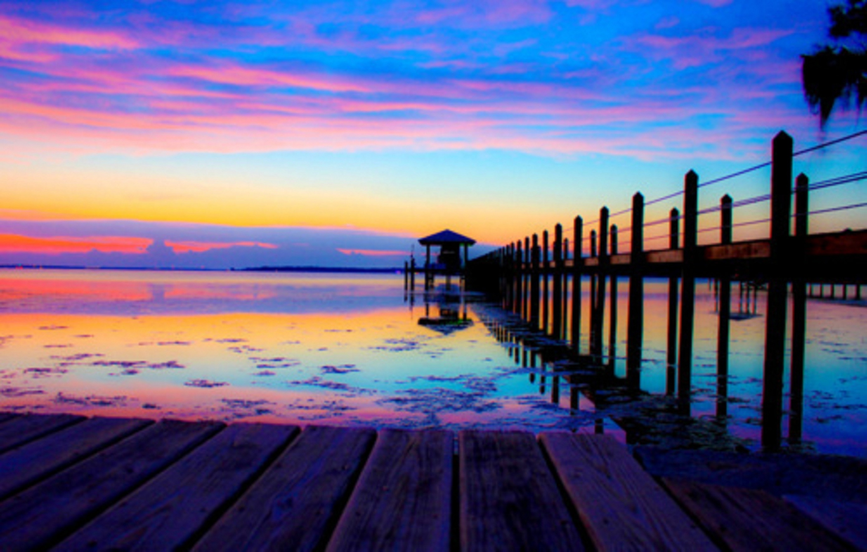 night beach wallpaper,sky,pier,nature,horizon,sunset