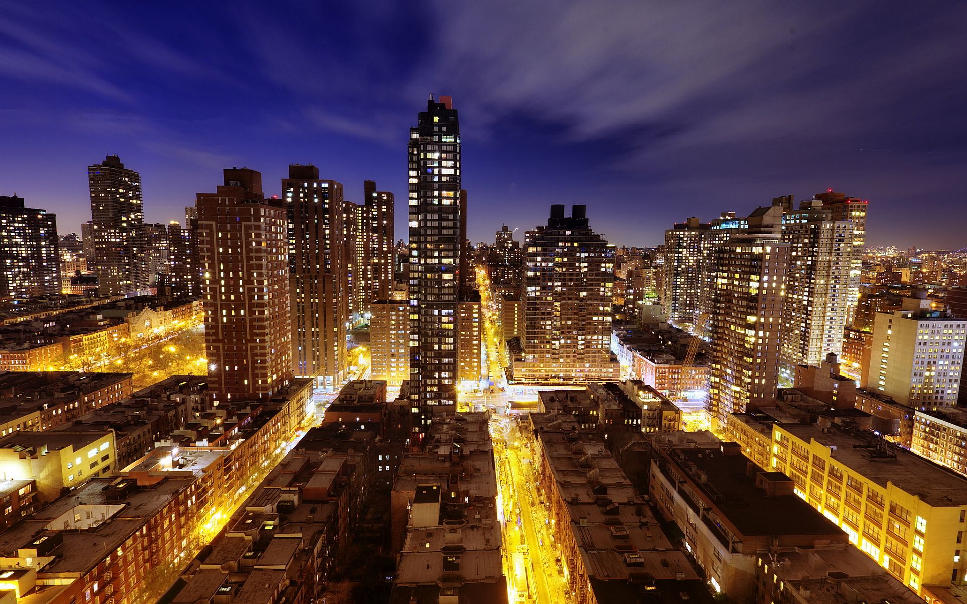 vue de nuit fond d'écran,zone métropolitaine,paysage urbain,ville,zone urbaine,gratte ciel