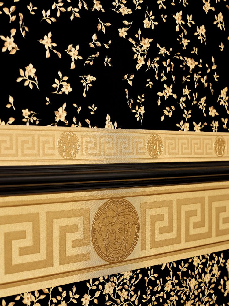versace home wallpaper,muster,design,hintergrund,innenarchitektur,beige