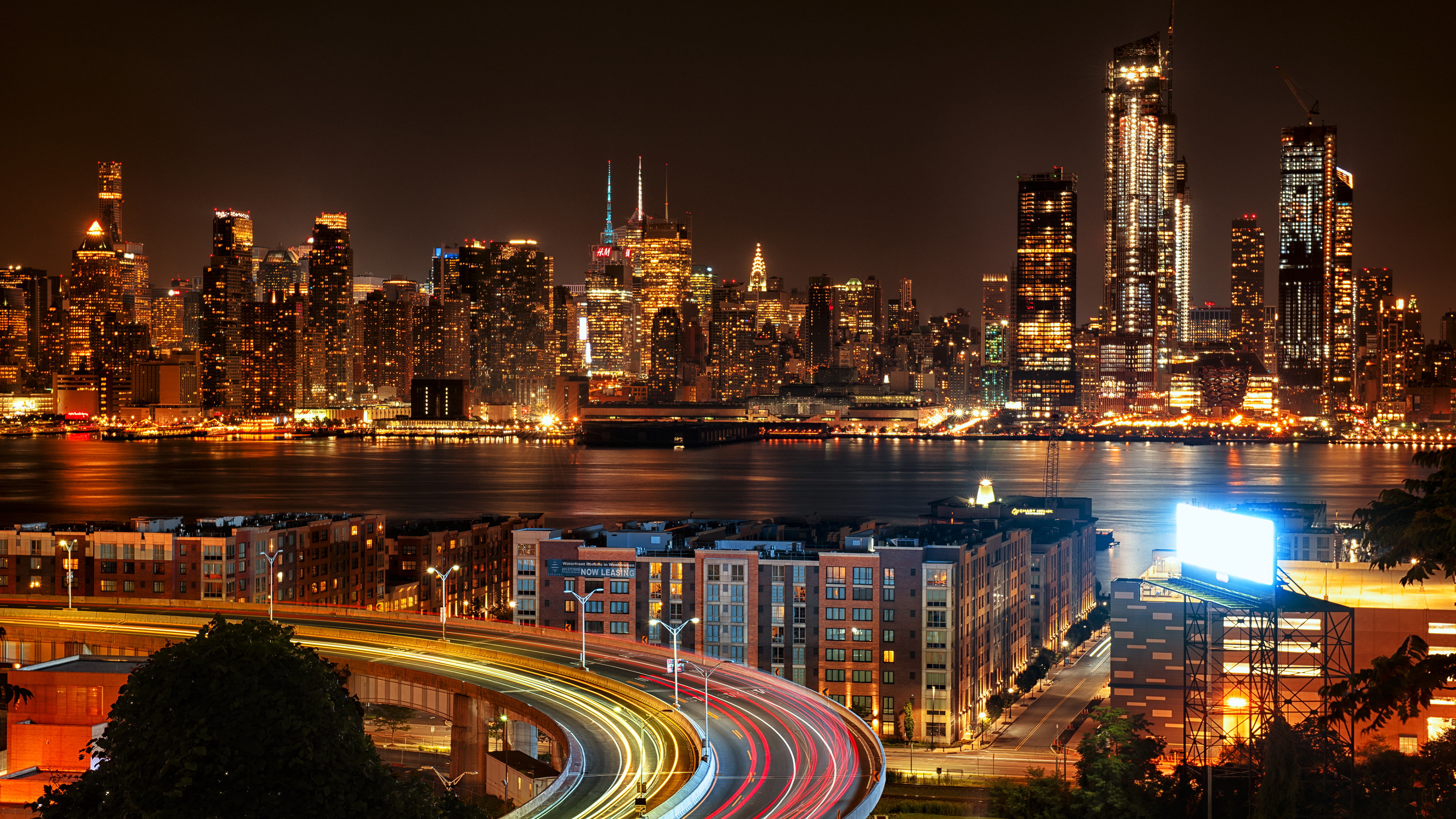 night view wallpaper,cityscape,city,metropolitan area,skyline,urban area