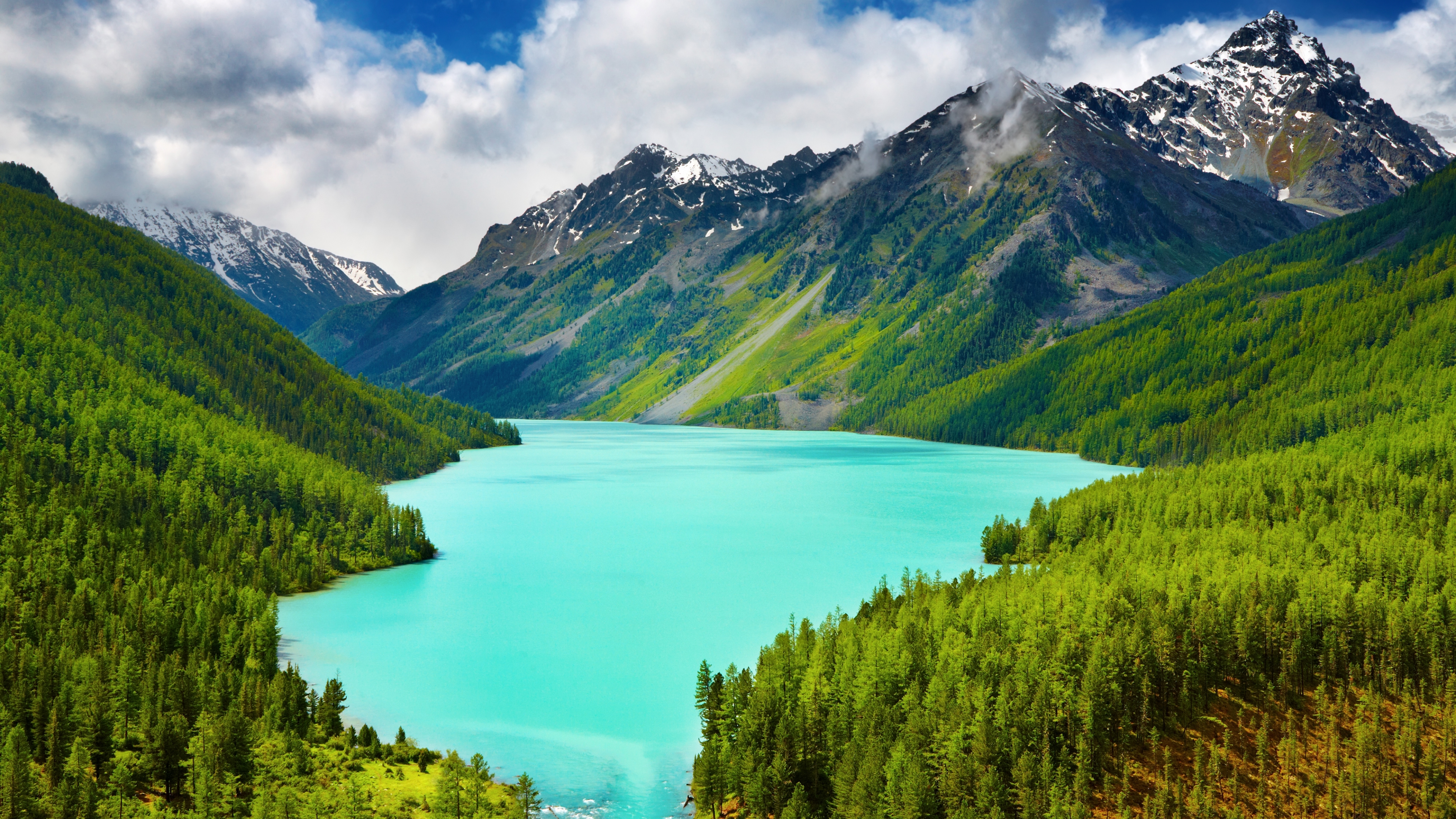 3840 sfondi,montagna,paesaggio naturale,natura,corpo d'acqua,lago