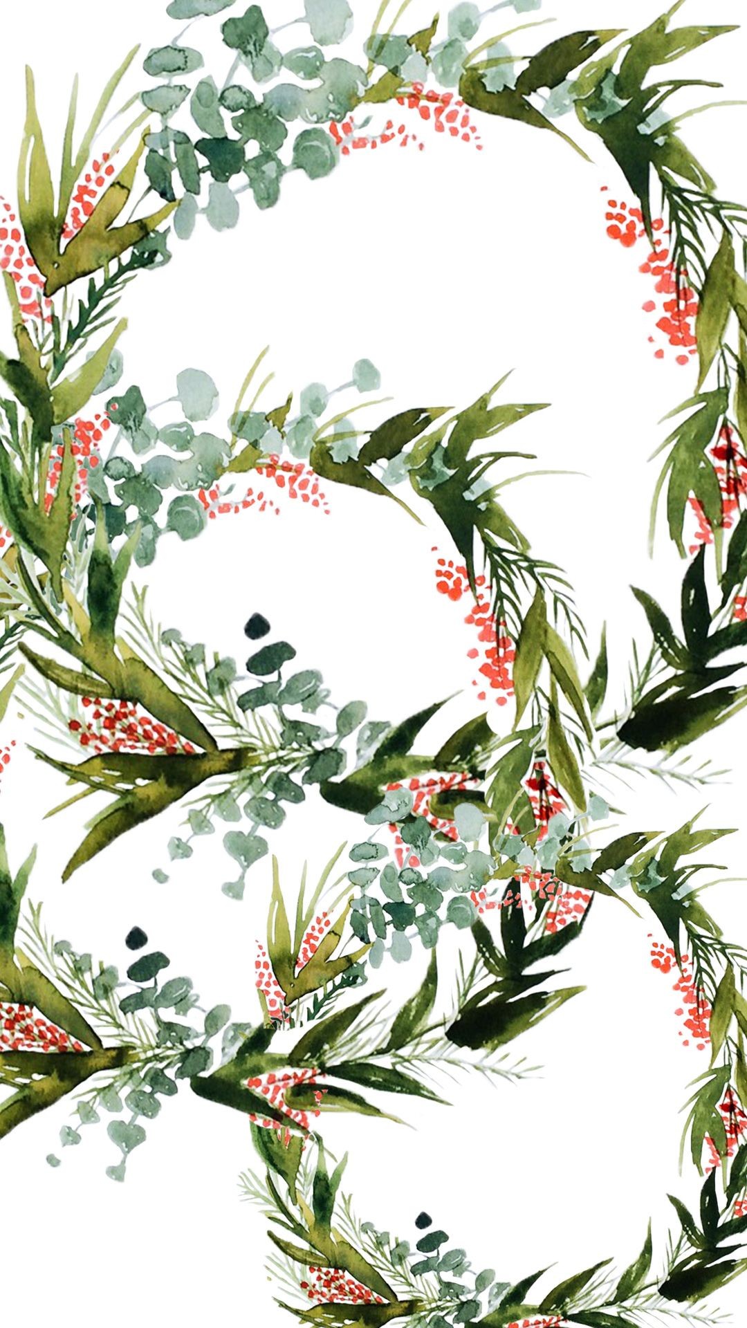 홀리 벽지,꽃,식물,무늬,꽃 피는 식물,삽화