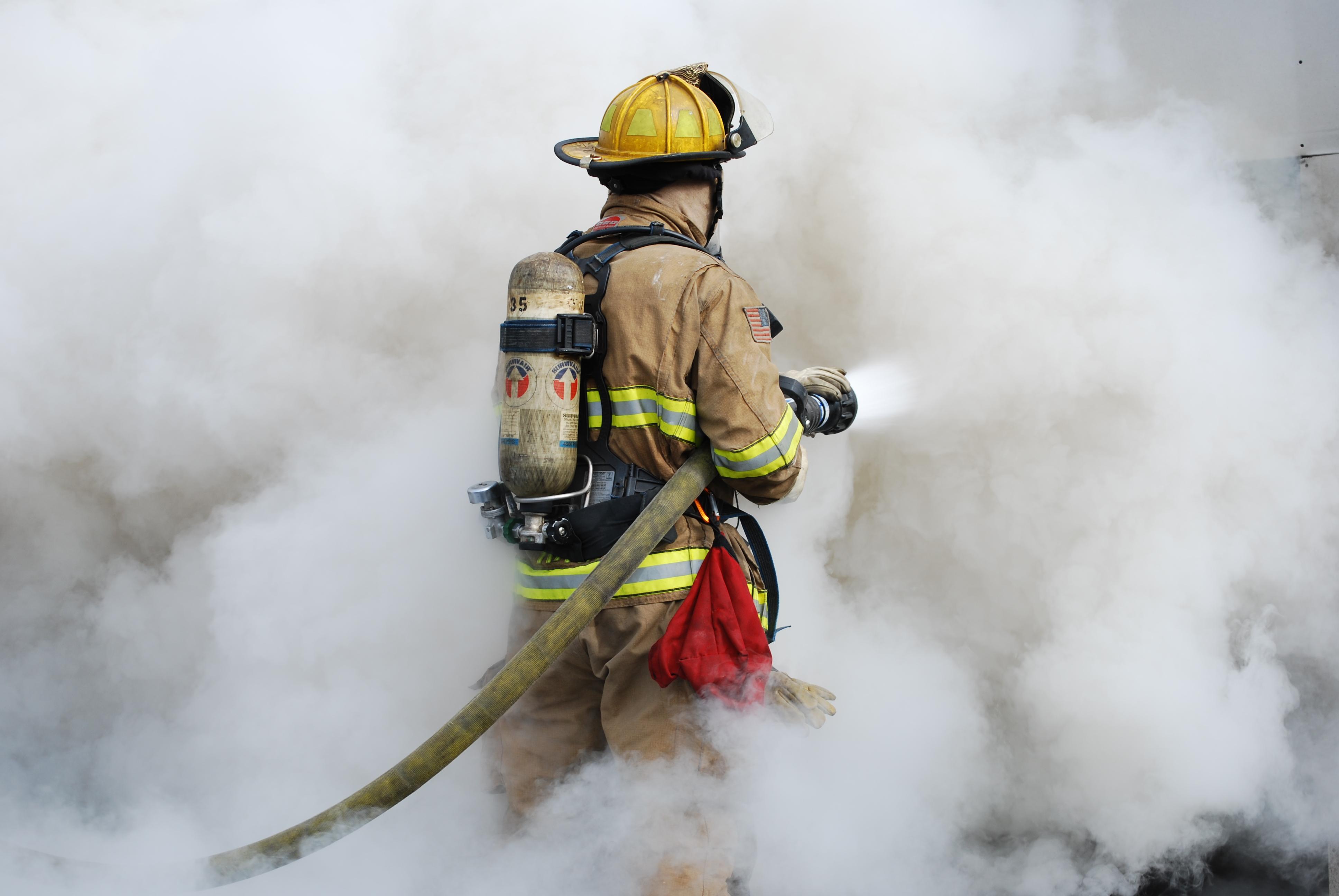 fireman wallpaper,firefighter,rescuer,smoke,emergency service,fire marshal