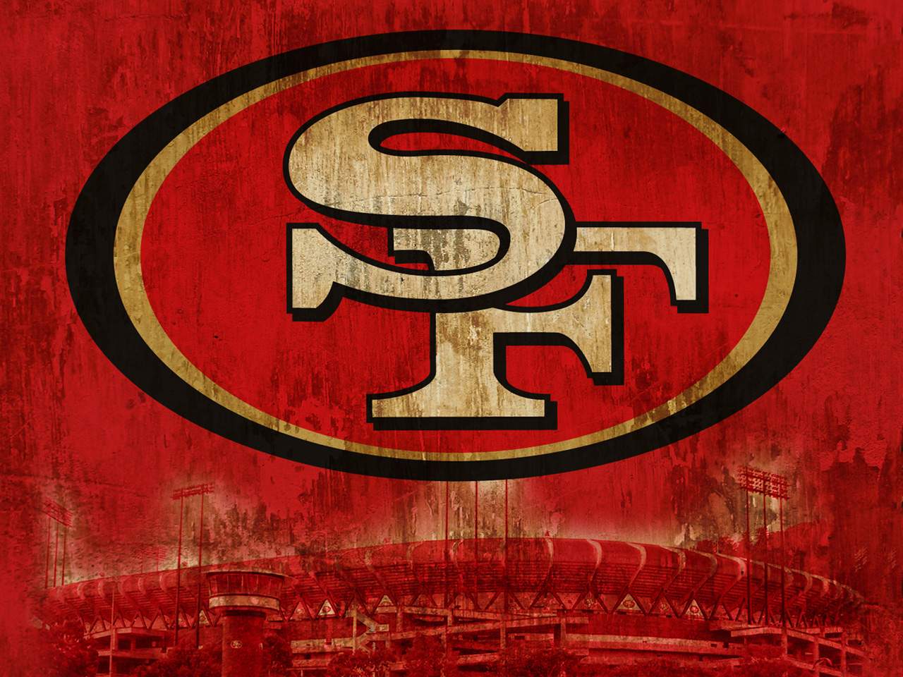 san francisco 49ers wallpaper,red,logo,font,graphics,symbol