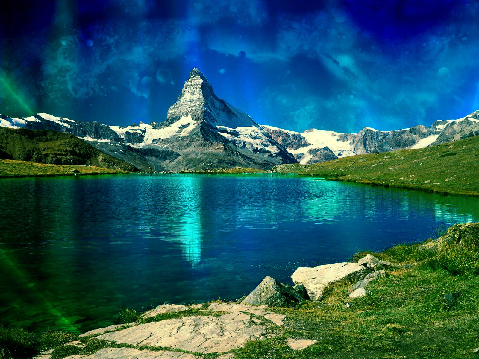 壁紙としてモンタ,自然の風景,自然,空,山,水