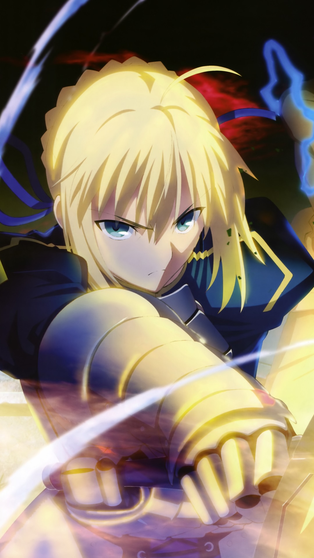 fate stay night saber wallpaper,cartoon,anime,cg artwork,long hair,fictional character