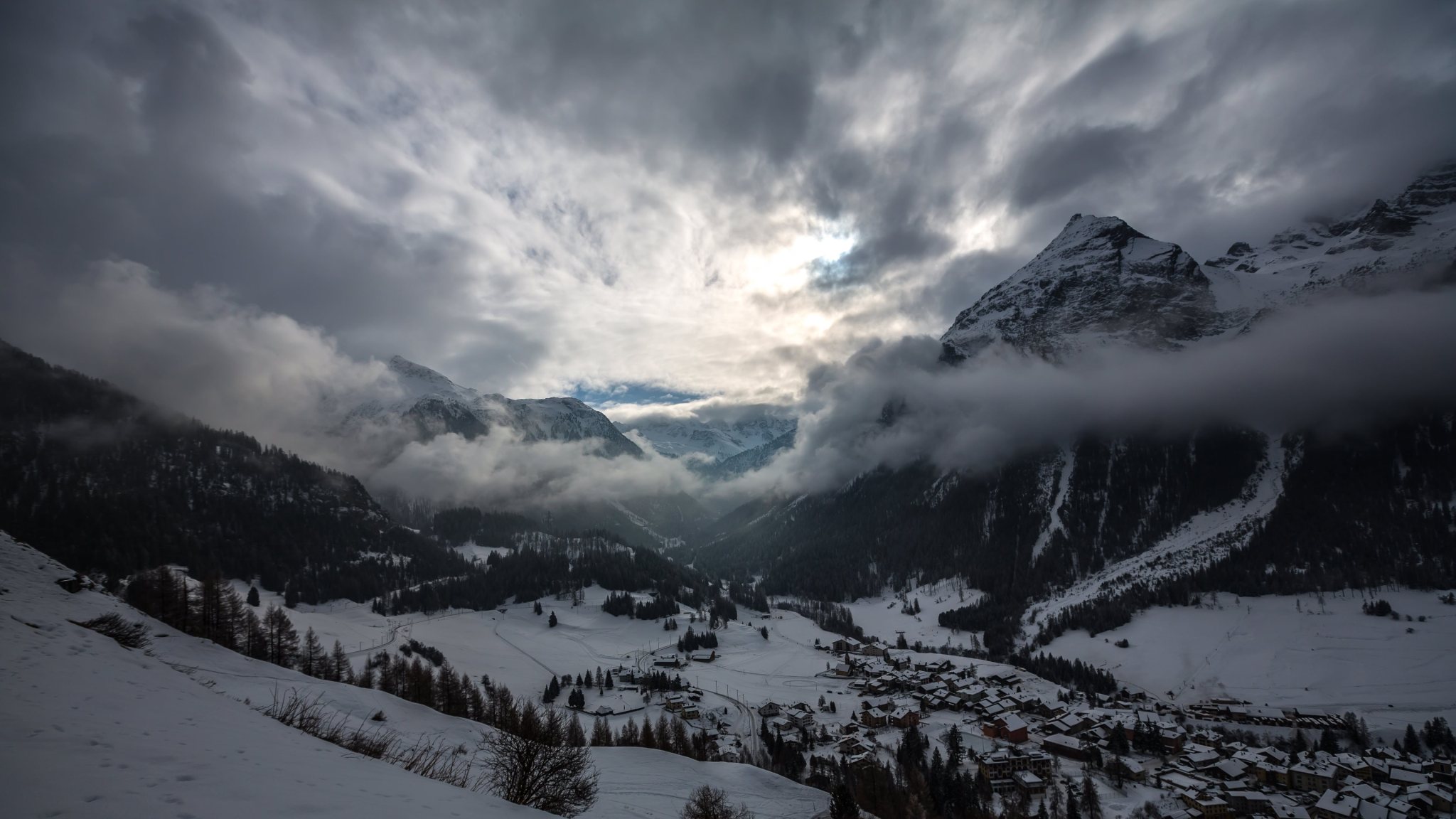 monta comme fond d'écran,montagne,ciel,neige,chaîne de montagnes,la nature