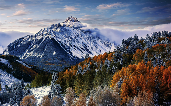 壁紙としてモンタ,山,自然の風景,自然,山脈,空