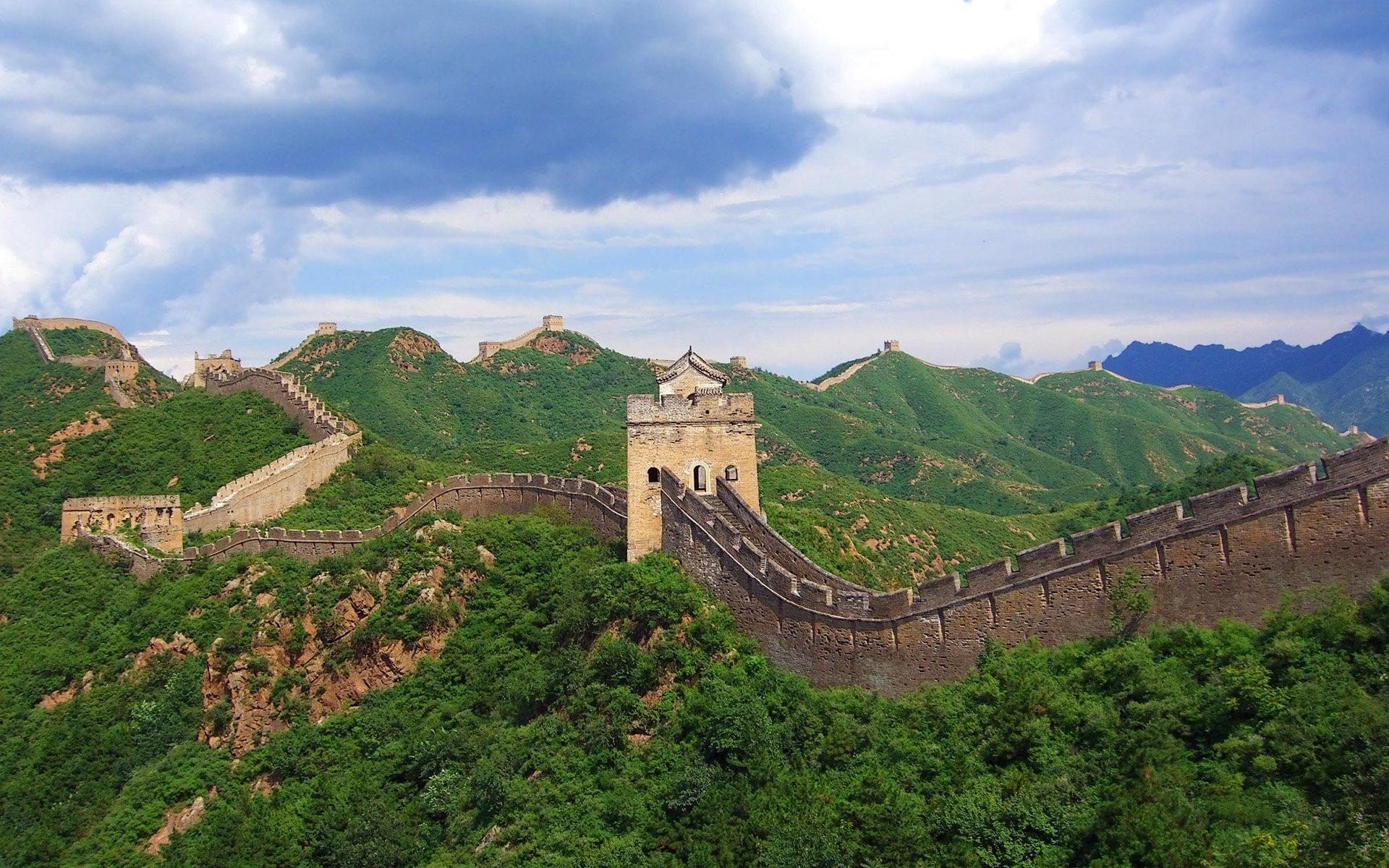 great wall wallpaper,landmark,hill station,fortification,natural landscape,wall