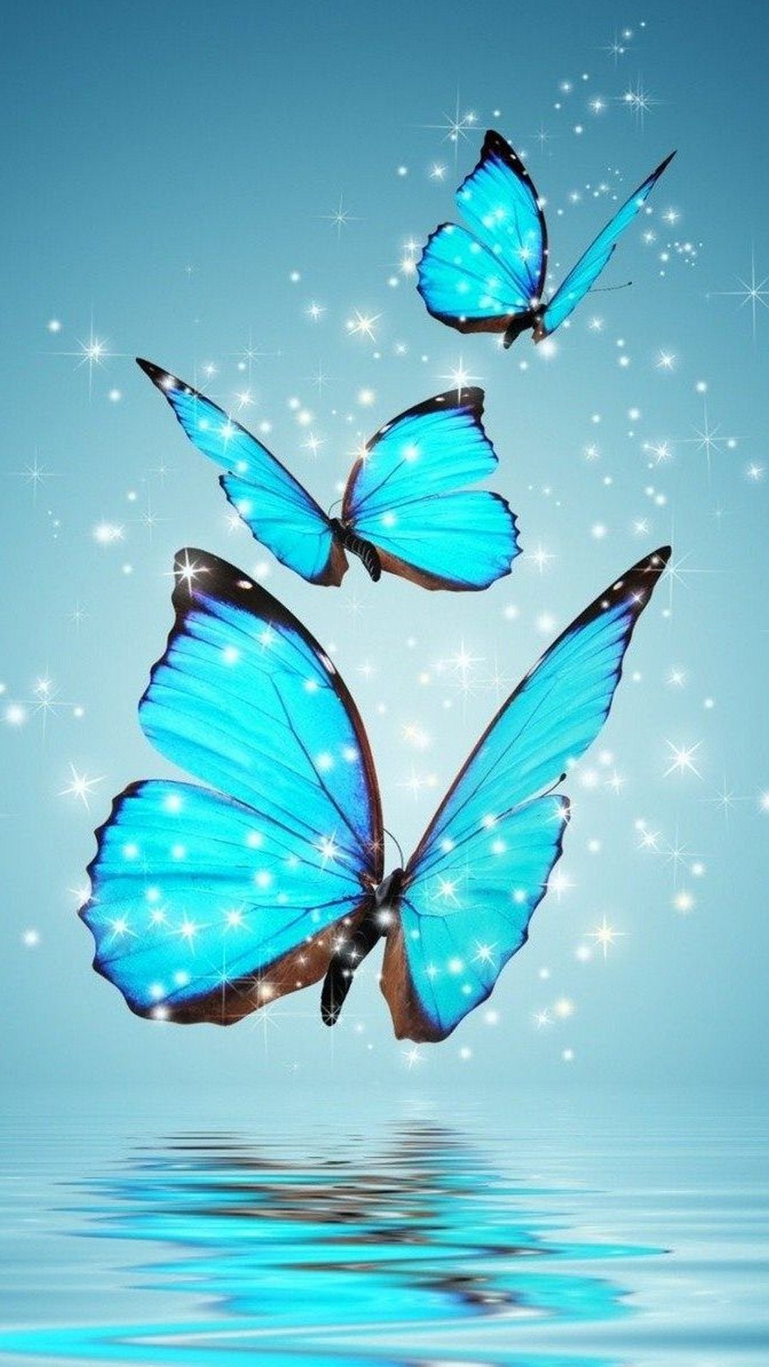 귀여운 나비 벽지,나비,푸른,곤충,터키 옥,나방과 나비