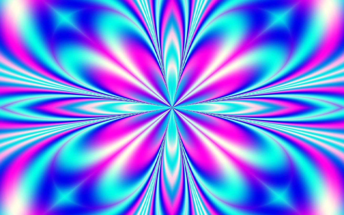 fond d’écran couleur néon,bleu,art psychédélique,symétrie,art fractal