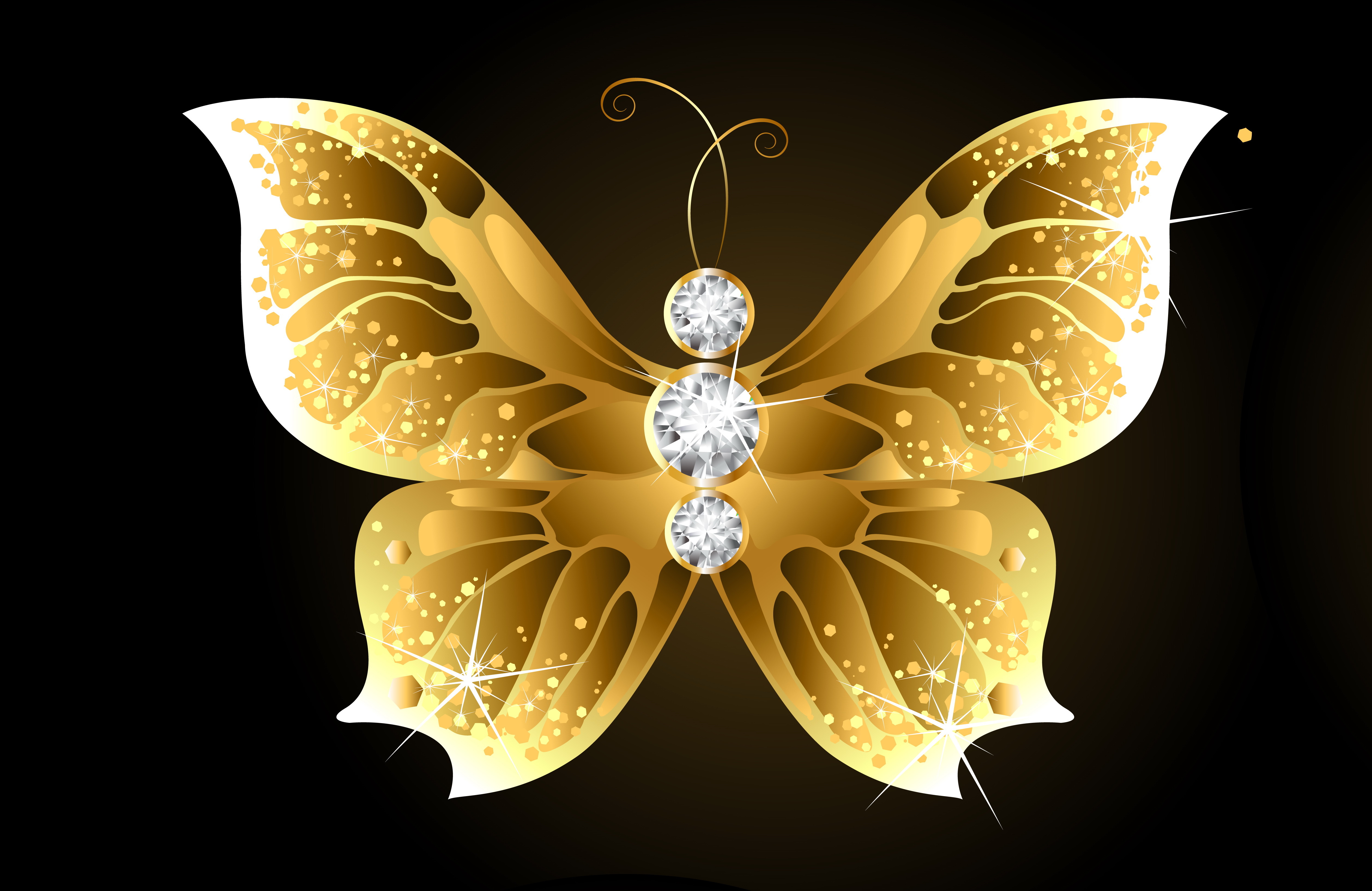 gold butterfly wallpaper,butterfly,moths and butterflies,lighting,insect,yellow