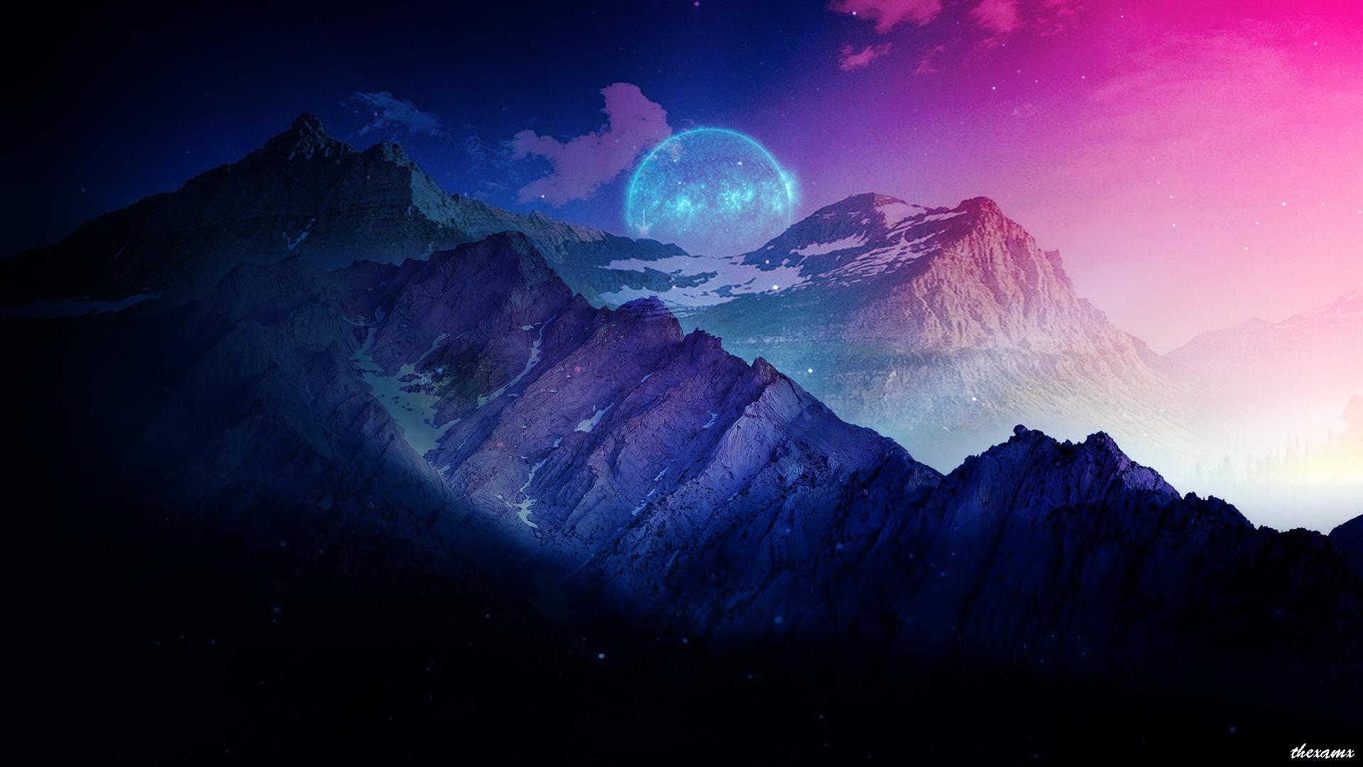 montaña fondos de pantalla full hd,cielo,naturaleza,montaña,atmósfera,ligero