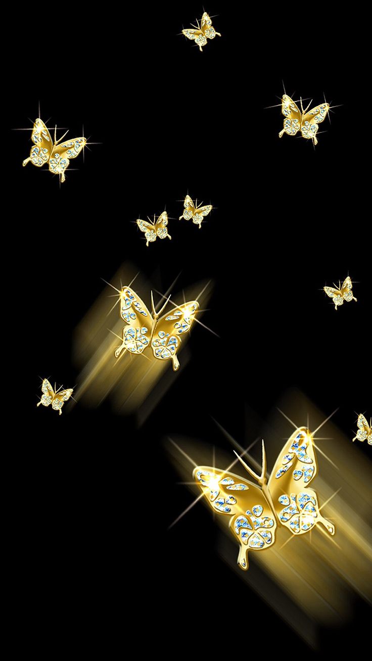 금 나비 벽지,빛,조명,노랑,금,나비