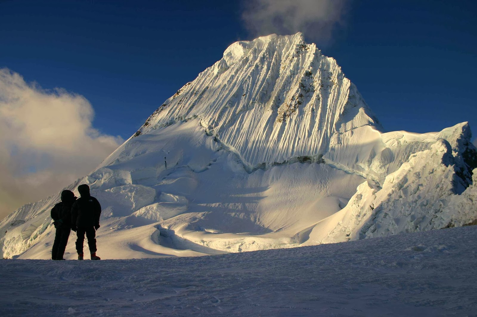 ice mountain wallpaper,mountainous landforms,mountain,snow,mountain range,mountaineering