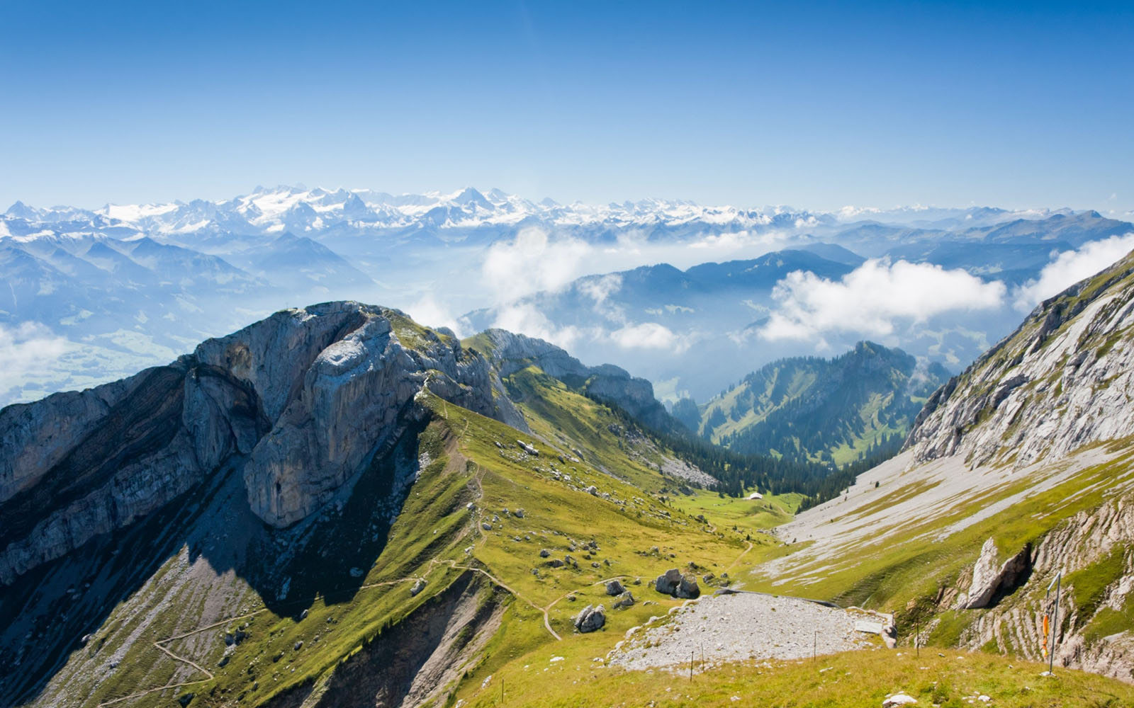 beau fond d'écran de montagne,montagne,chaîne de montagnes,paysage naturel,la nature,crête