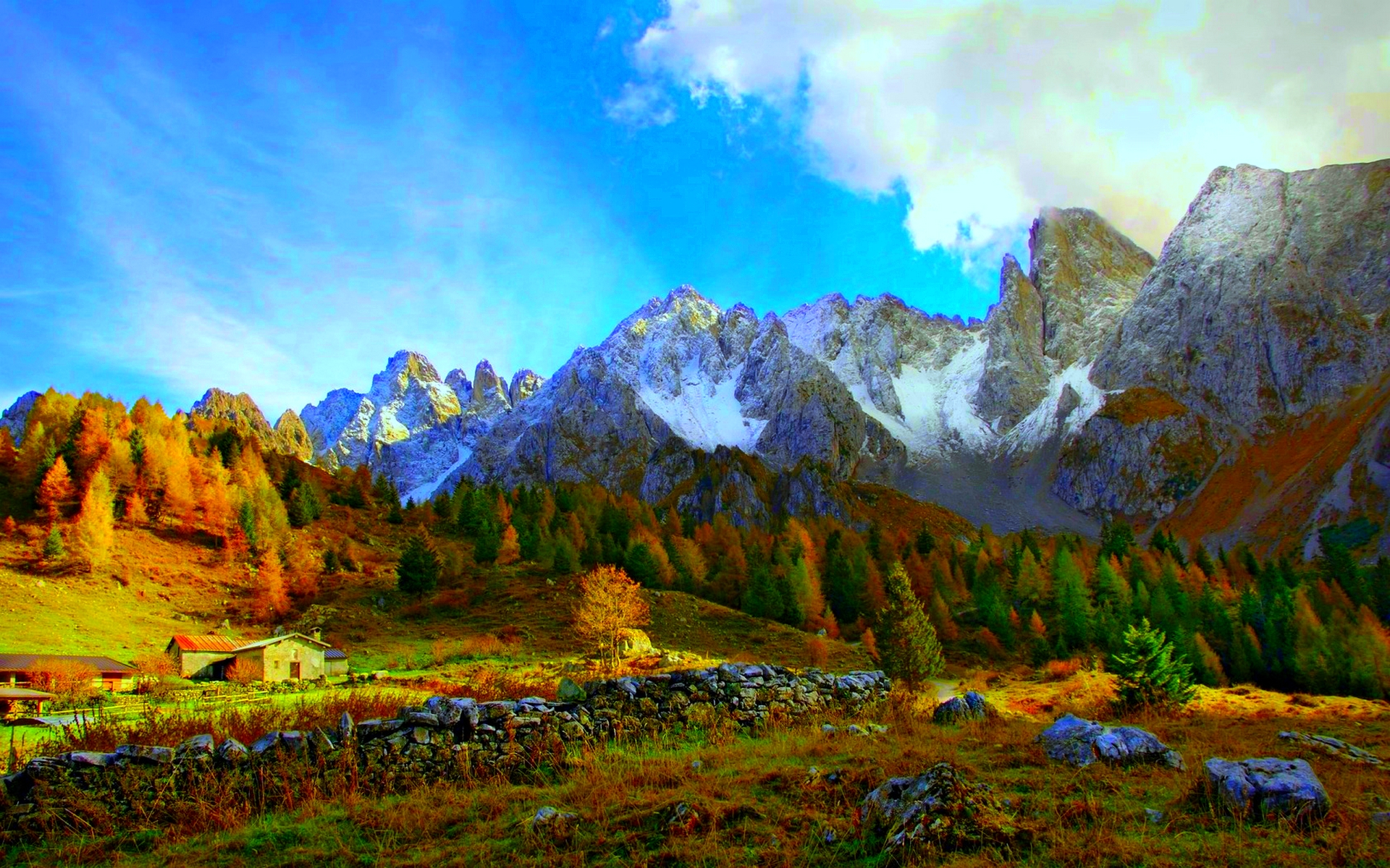 美しい山の壁紙,自然の風景,自然,山,山脈,空