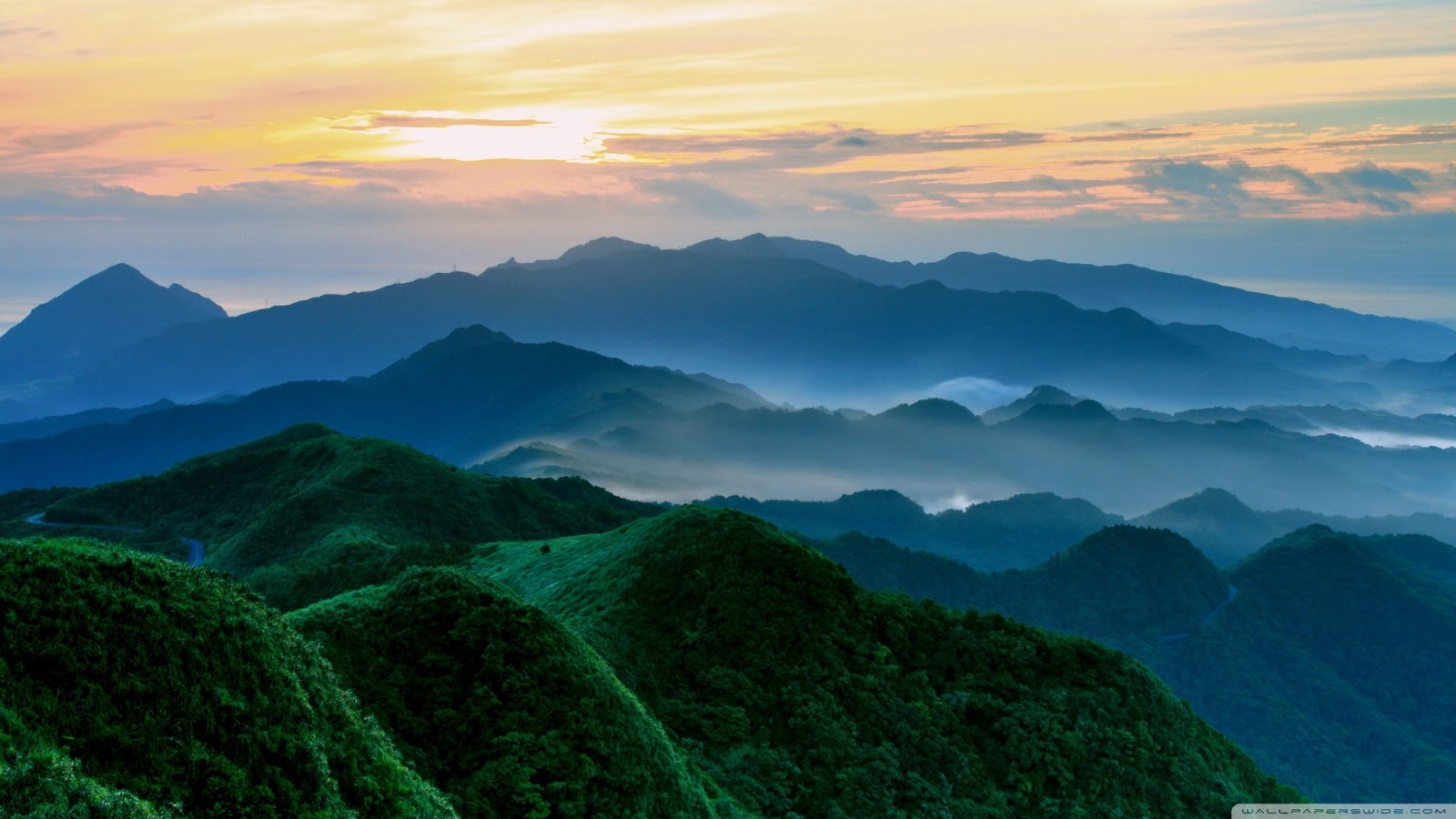 산 배경 화면 hd 무료 다운로드,산,자연,하늘,힐 역,산맥