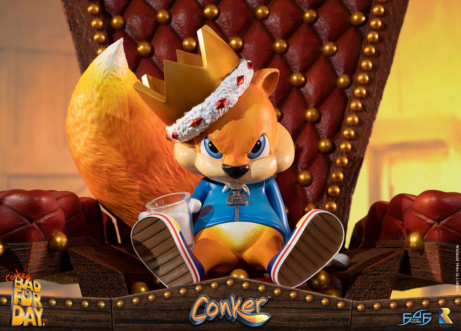 conker's bad fur day wallpaper,cartoon,fictional character,animated cartoon,adventure game,animation