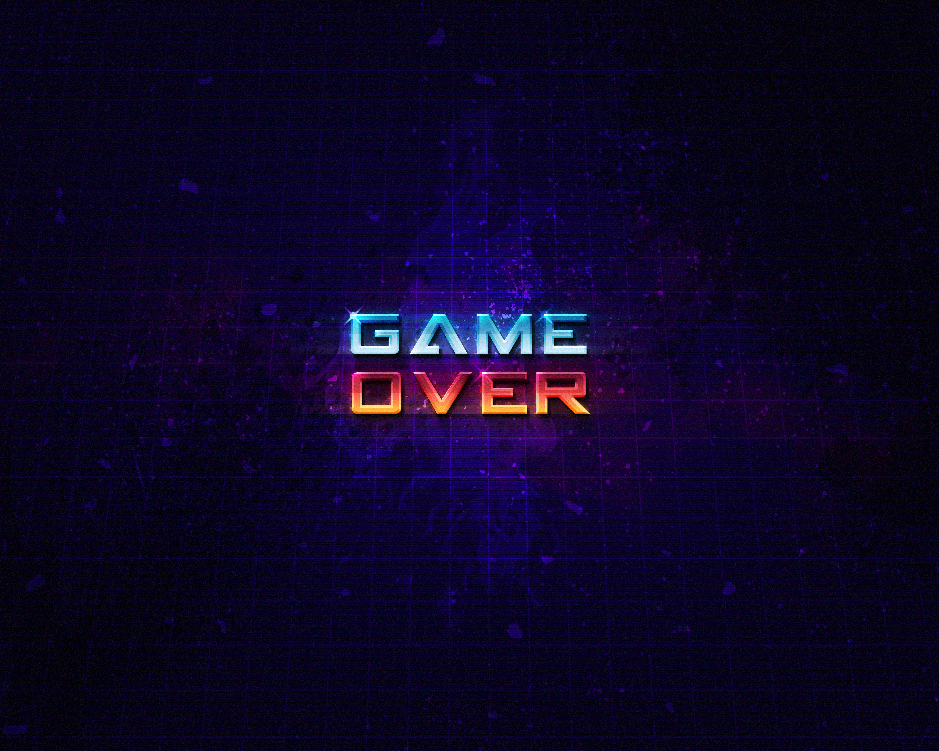 wallpaper game over,text,violet,purple,font,logo