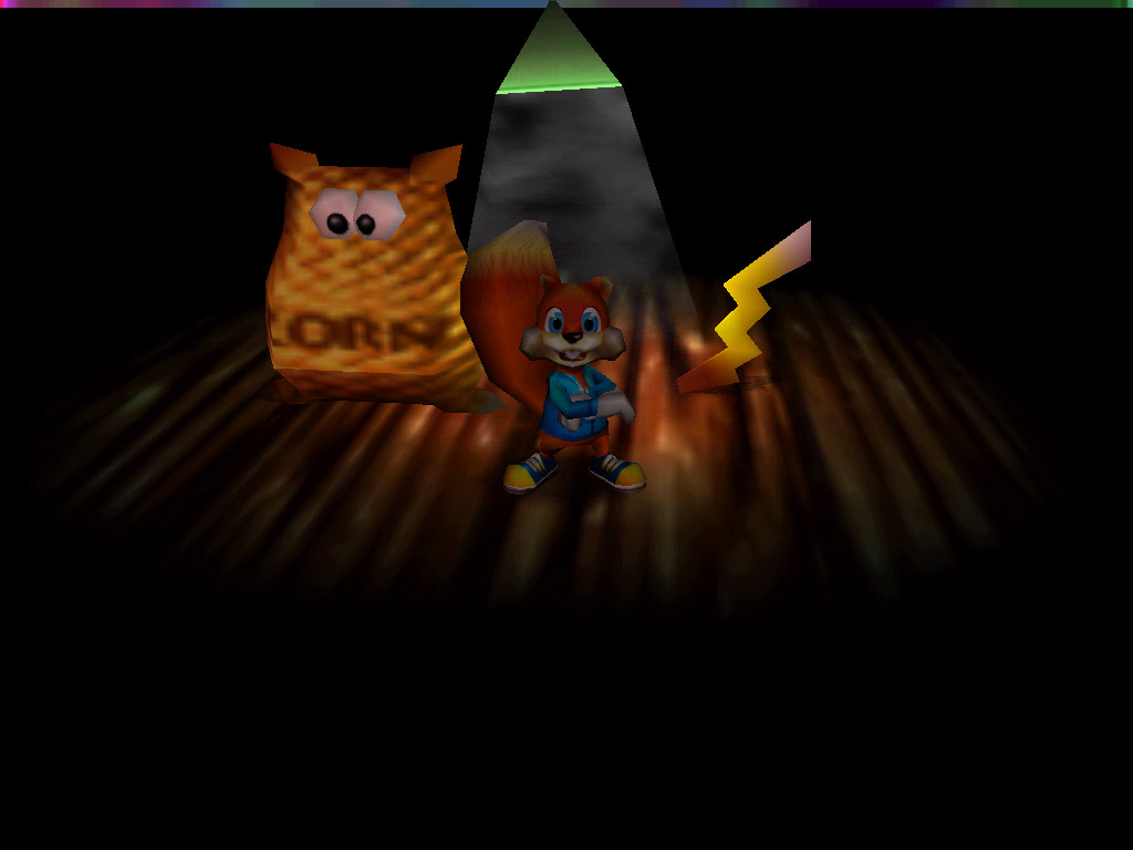 conkers bad fur day fondos de pantalla,oscuridad,captura de pantalla,ilustración,espacio,personaje de ficción